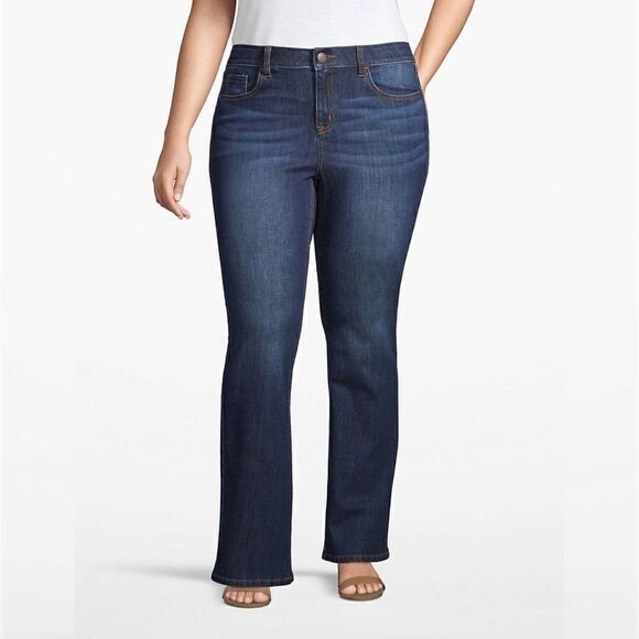 Venezia Lane Bryant dark wash Jeans - Picture 1 of 4